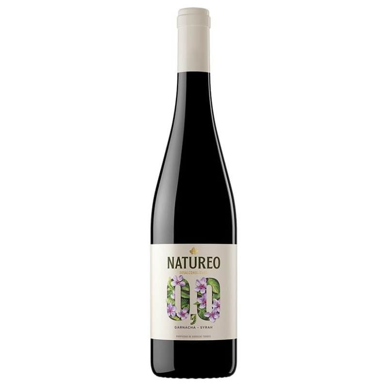 Natureo vino tinto sin alcohol Garnacha