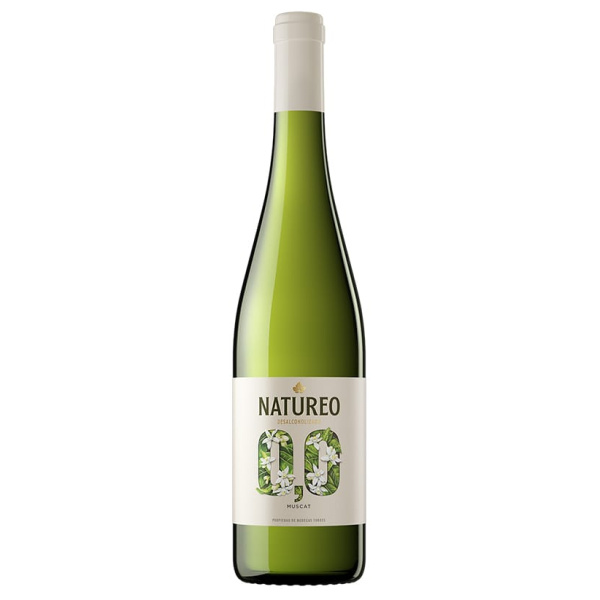 Natureo vino blanco sin alcohol Muscat
