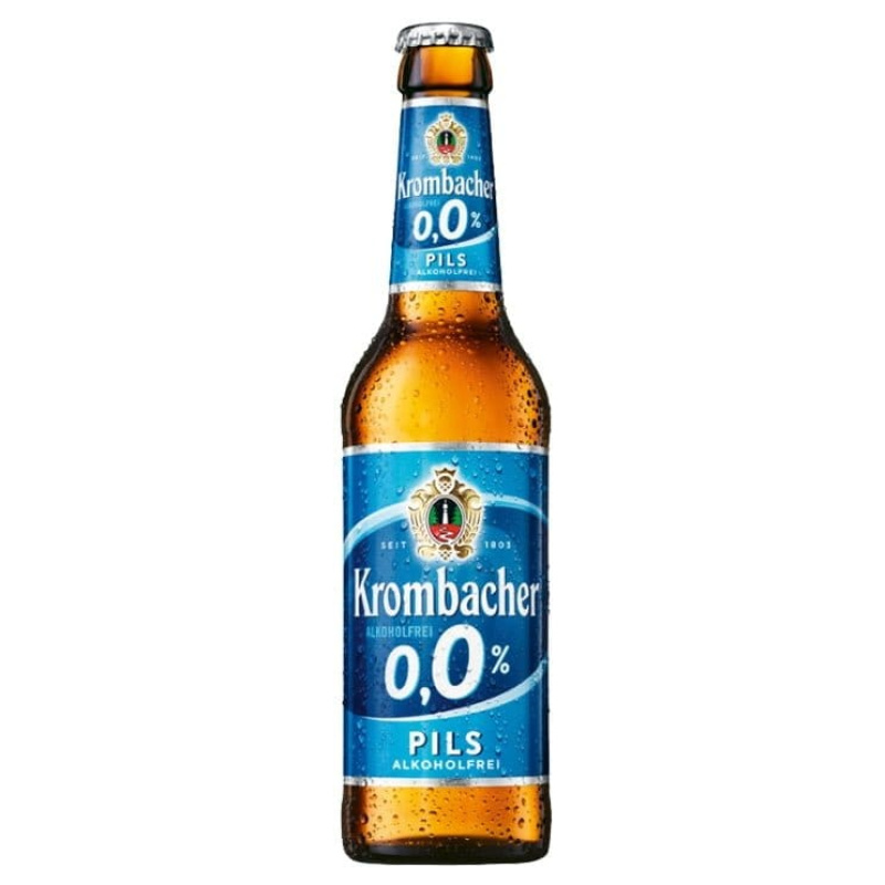 Krombacher 0% Pils cervesa sense alcohol