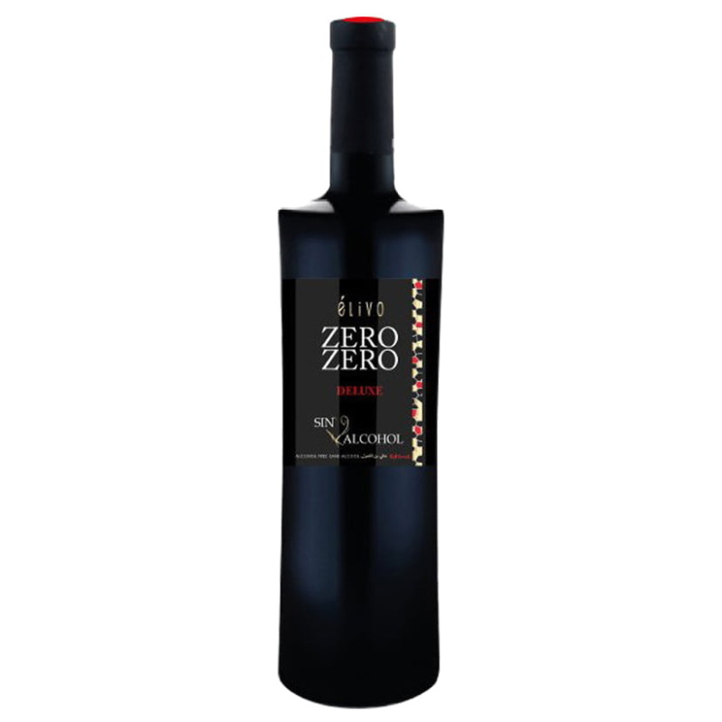 Élivo Zero Zero Deluxe vi negre sense alcohol