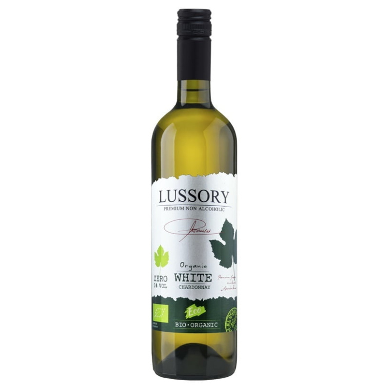 Lussory Organic non-alcoholic white wine Chardonnay