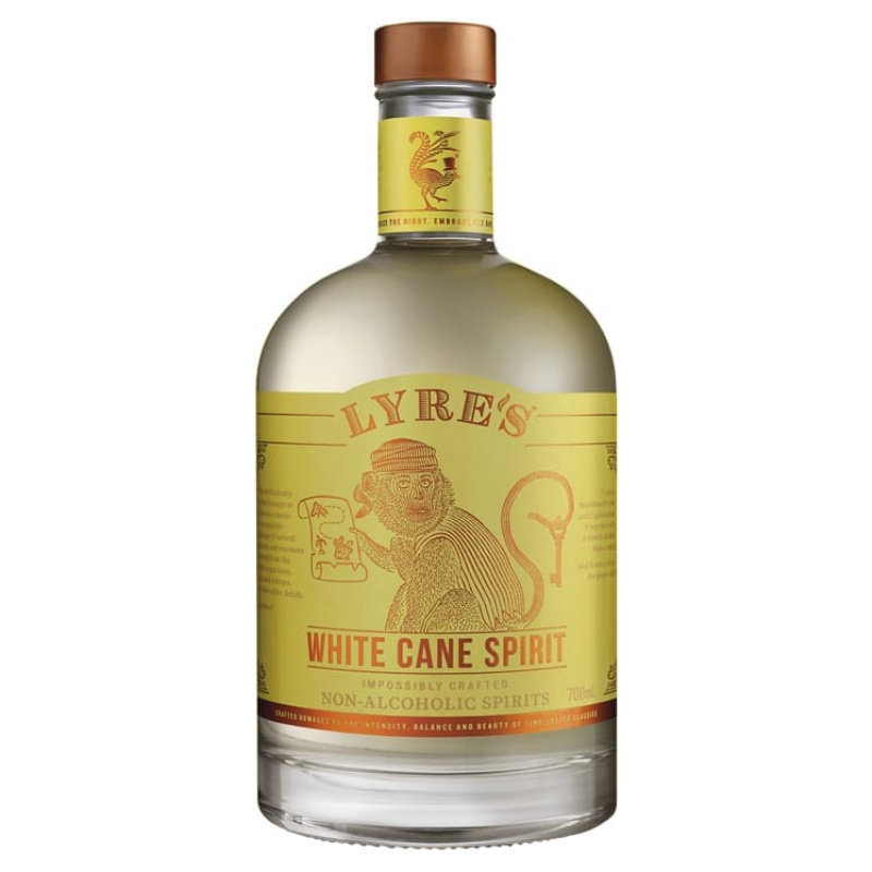 lyre's white cane alcohol-free rum white