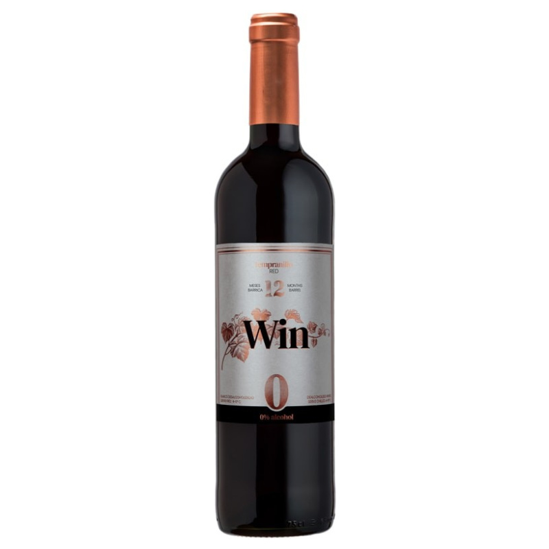 Win Tempranillo 12 Months non-alcoholic red wine