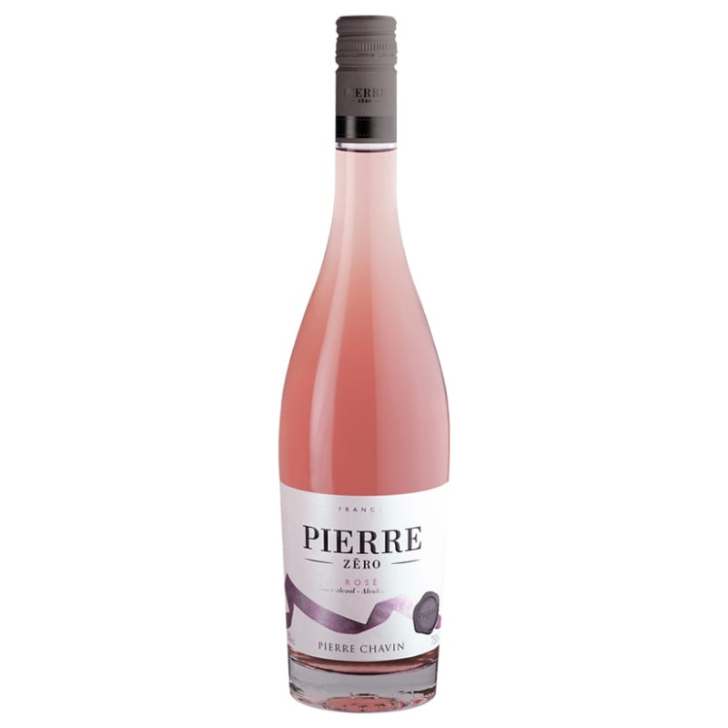 Pierre Zero Rosé vino rosado sin alcohol francés