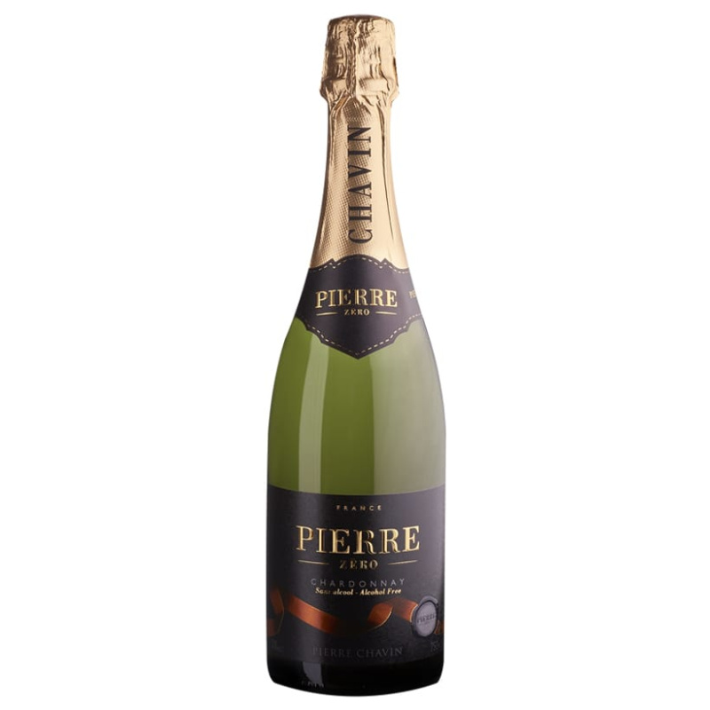 Pierre Zero Sparkling Chardonnay non-alcoholic sparkling wine