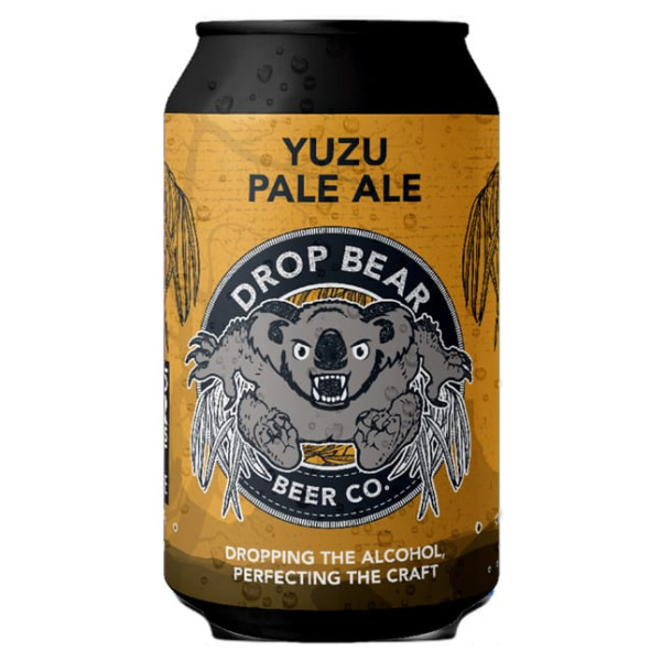 Drop Bear Yuzu Pale Ale cerveza sin alcohol artesana lata