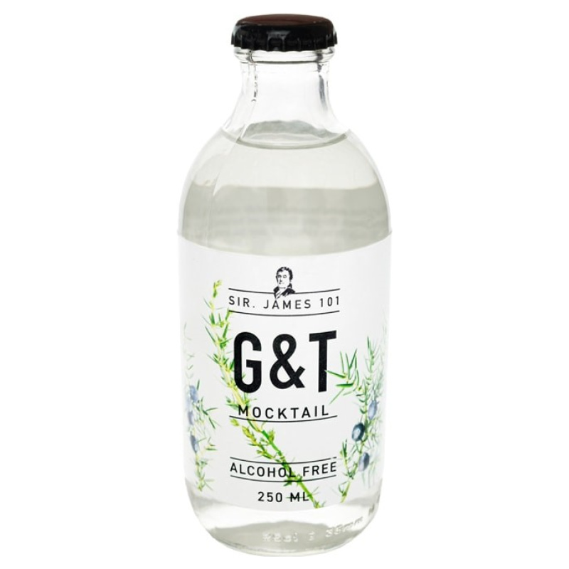 gin tonic sin alcohol preparado Sir James 101 G & T