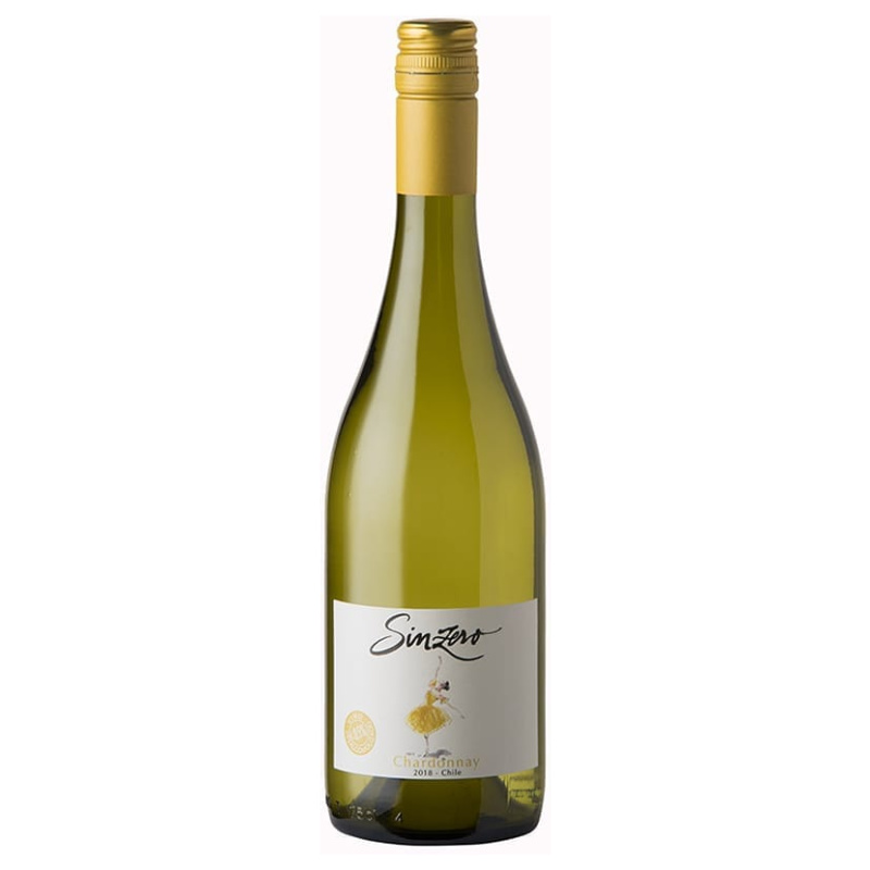 Sinzero Chardonnay non-alcoholic white wine