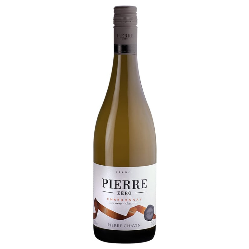vino blanco sin alcohol francés Pierre Zero Chardonnay