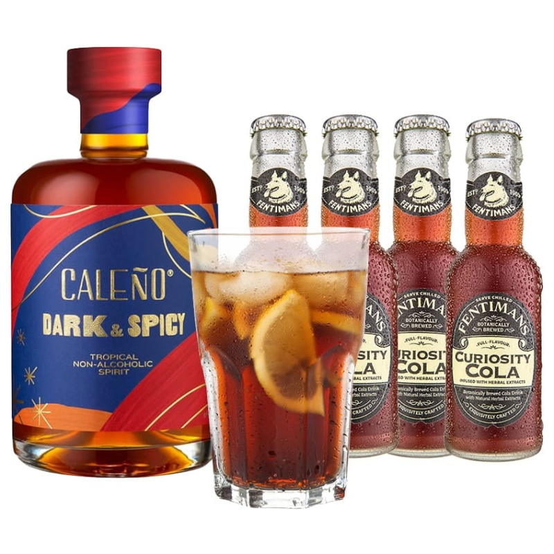 cubra libre alcohol free rum cocktail and cola fentimans