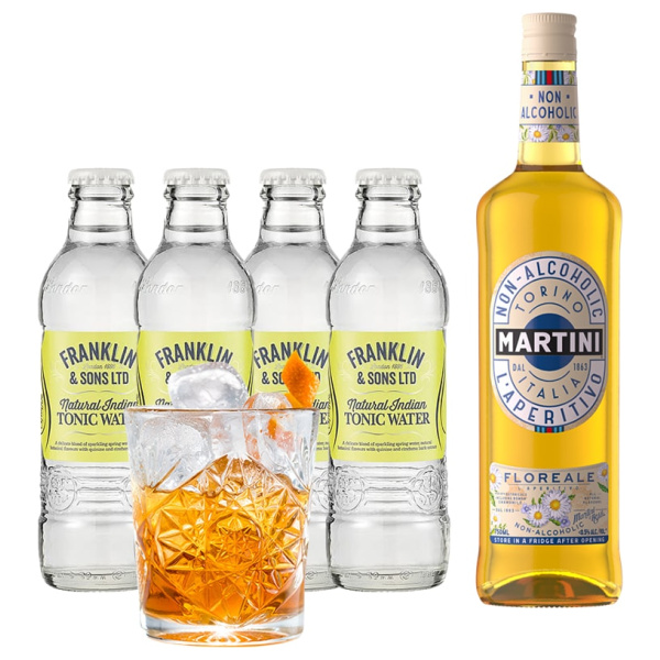 martini tonic coctel sense alcohol Martini Floreale