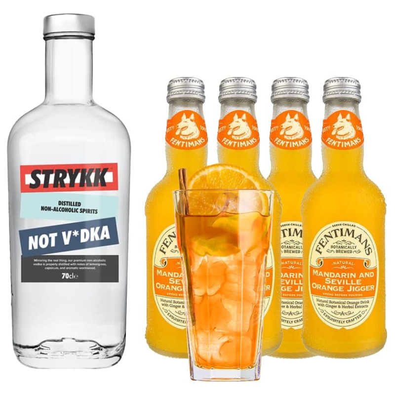 vodka orange alcohol free cocktail
