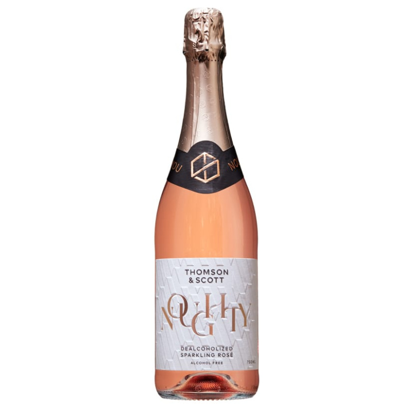 Noughty Rosé alcohol-free sparkling wine rosé