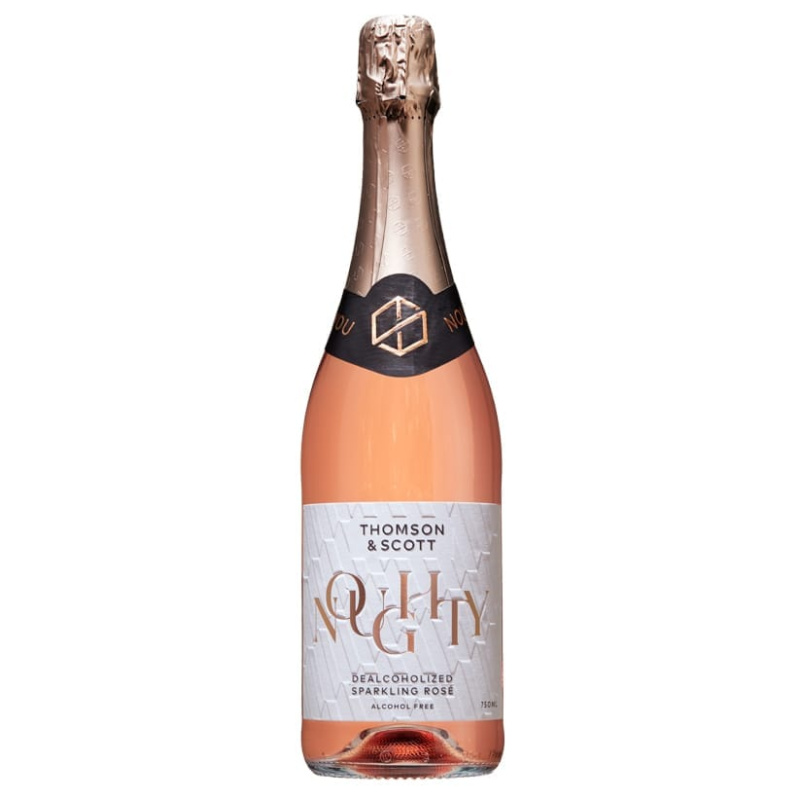 Noughty Sparkling Rosé vino espumoso sin alcohol rosado