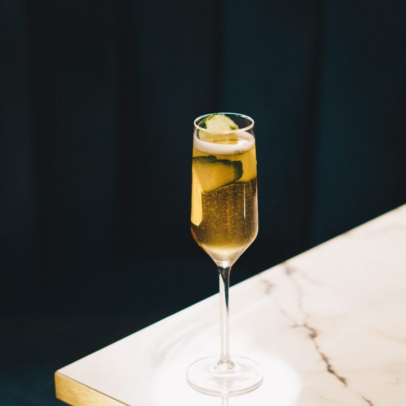 copa de cava sin alcohol