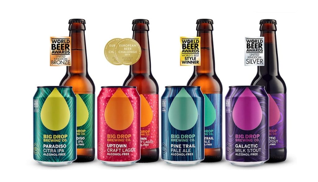 Big Drop non-alcoholic beers
