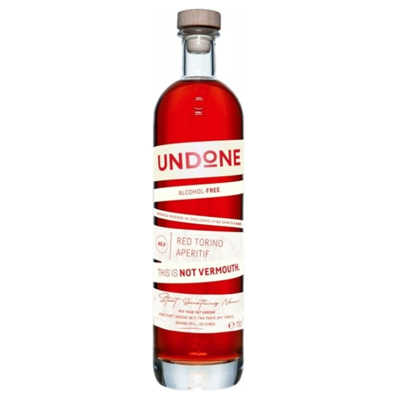 Undone Red Torino Aperitif vermut rojo sin alcohol