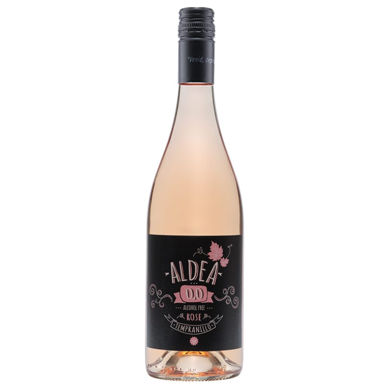 aldea alcohol-free rosé wine