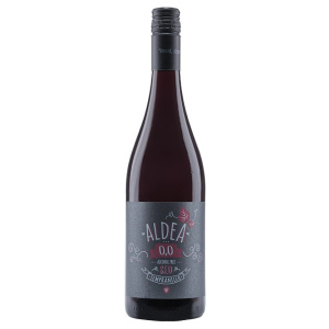 aldea 0,0 vino tinto sin alcohol tempranillo