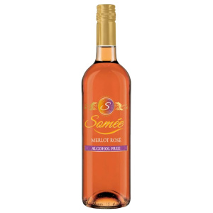 somée merlot rosé wine alcohol-free