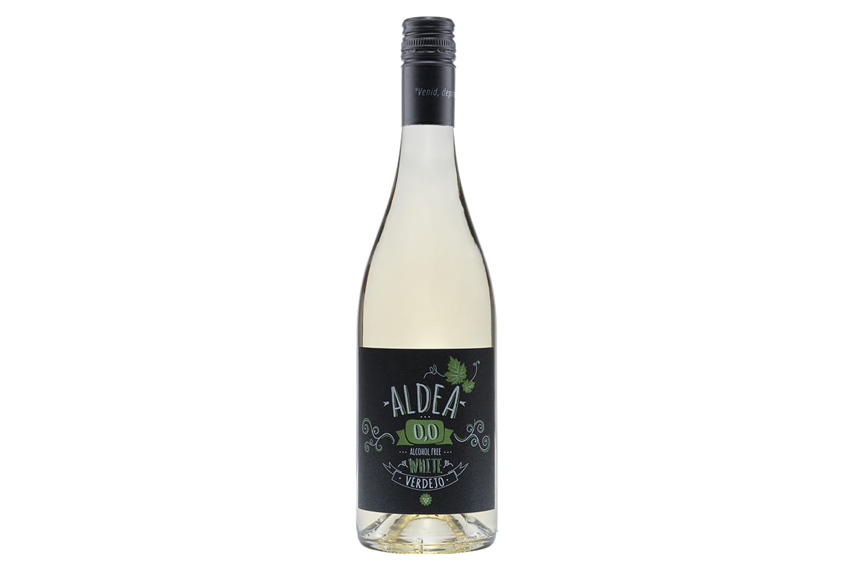 Aldea 0,0 vino blanco sin alcohol Verdejo