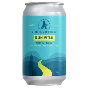 athletic brewing run wild cerveza sin alcohol ipa