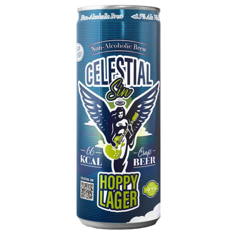 celestial sin hoppy lager cerveza sin alcohol artesana
