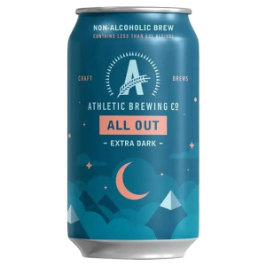 Athletic Brewing All Out Extra Dark non-alcoholic beer stout