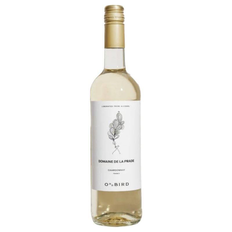 Oddbird Domaine de la Prade vino blanco sin alcohol Chardonnay