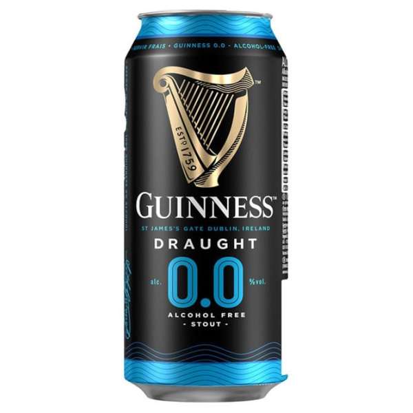 Guinness 0.0 cerveza negra sin alcohol irlandesa