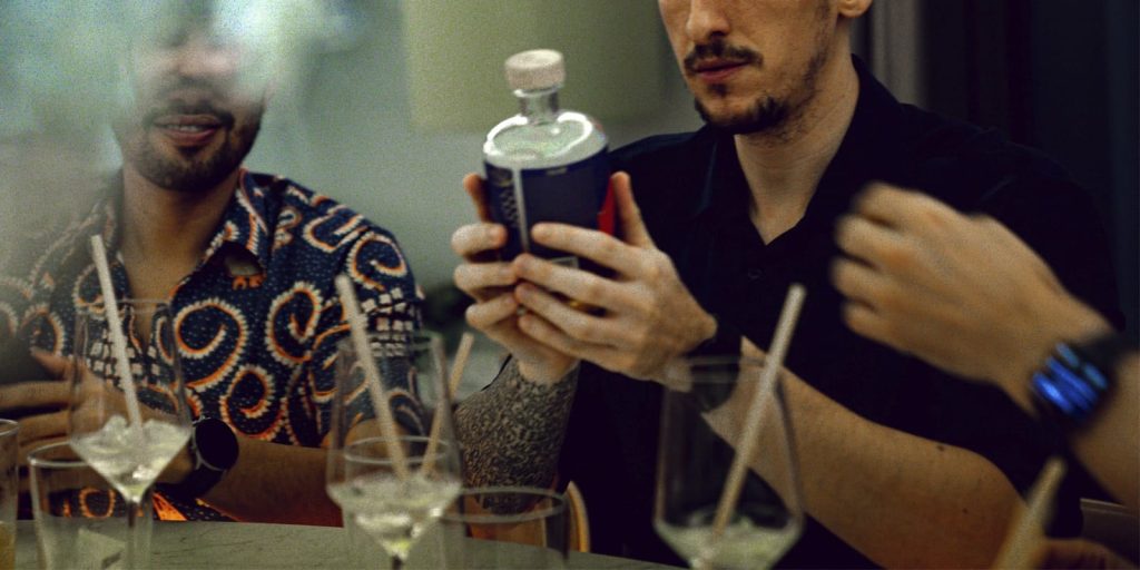 alcohol free cocktails tasting at The Cover club with The Blue Dolphin Store