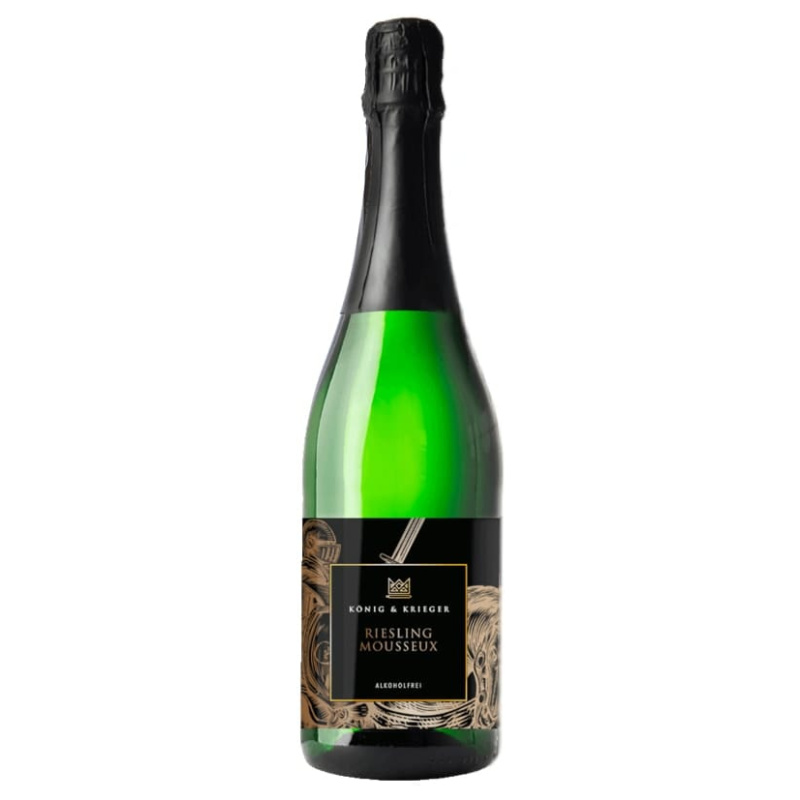 alcohol free sparkling wine König & Krieger Riesling Mousseux