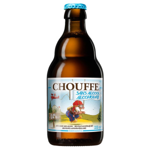 La Chouffe non-alcoholic beer from Belgium craft