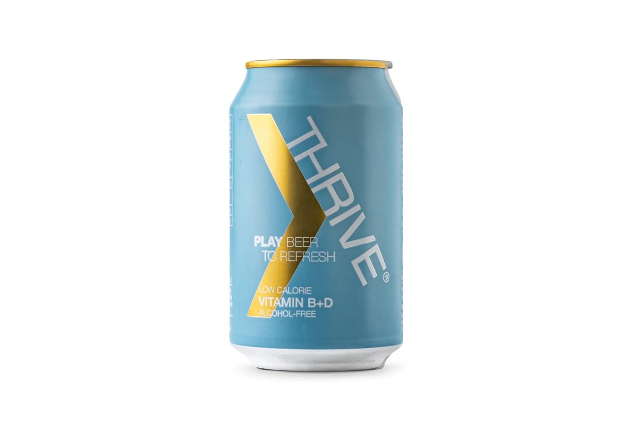 Thrive Play Can Non Alcoholic Beer for Sports Recovery