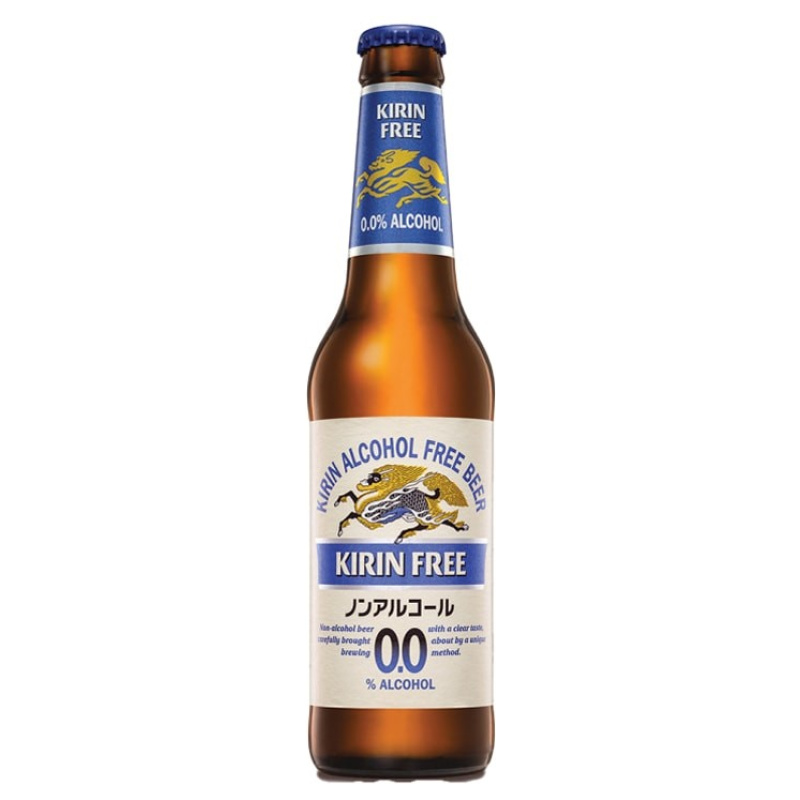 Kirin Free cerveza sin alcohol 0,0 rubia