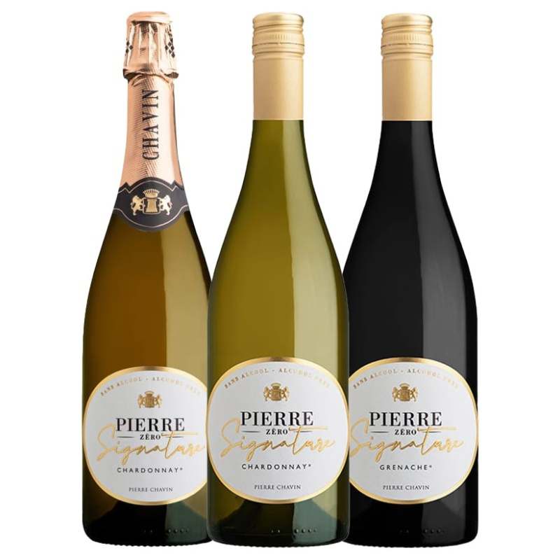 pack pierre zero signature vinos sin alcohol