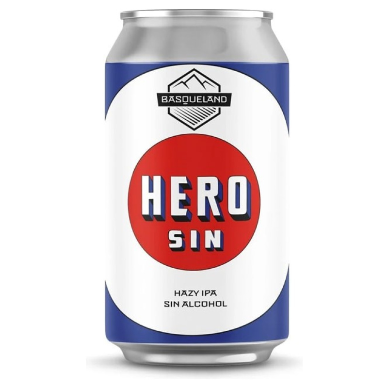 Hero Hazy IPA cerveza sin alcohol artesana