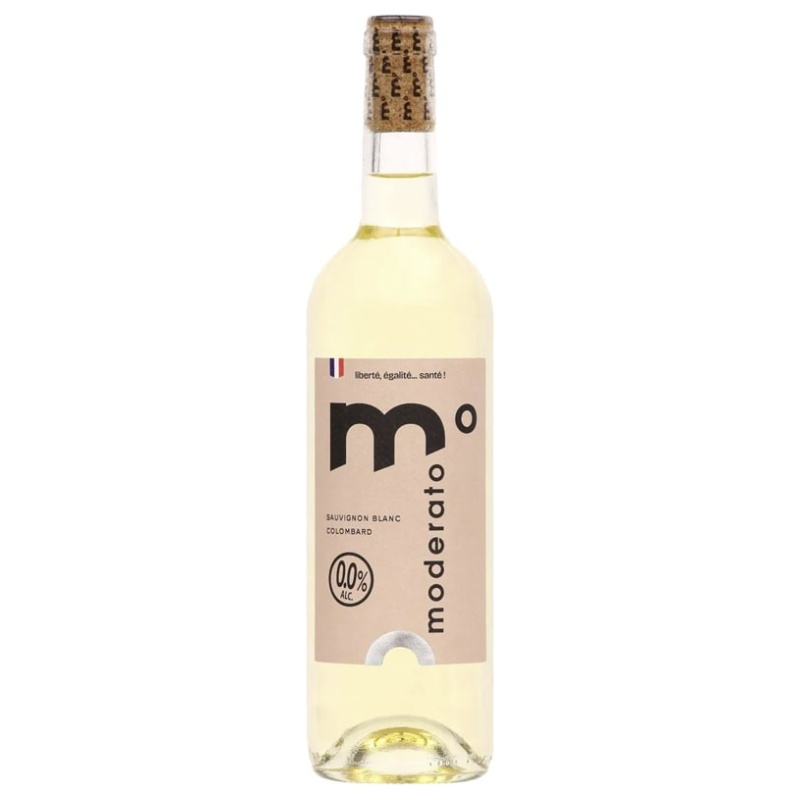Moderato Originale vino blanco sin alcohol francés