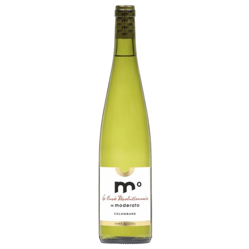 Moderato Cuvée Révolutionnaire Colombard non-alcoholic white wine from France