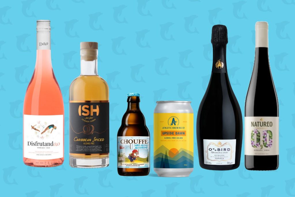 enjoy without moderation alcohol-free drinks video The Blue Dolphin Store