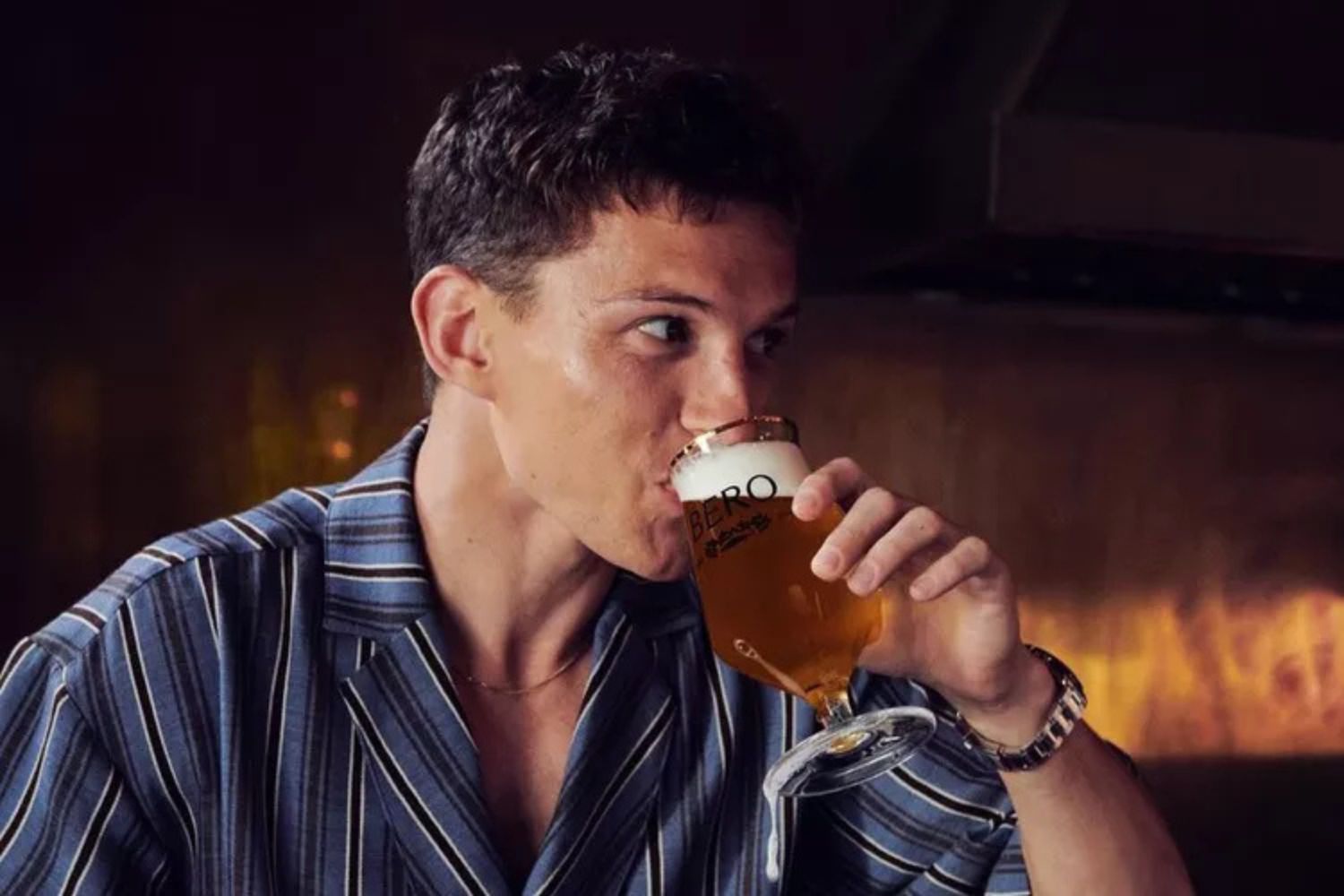 Tom Holland i Bero, la nova marca de cervesa sense alcohol