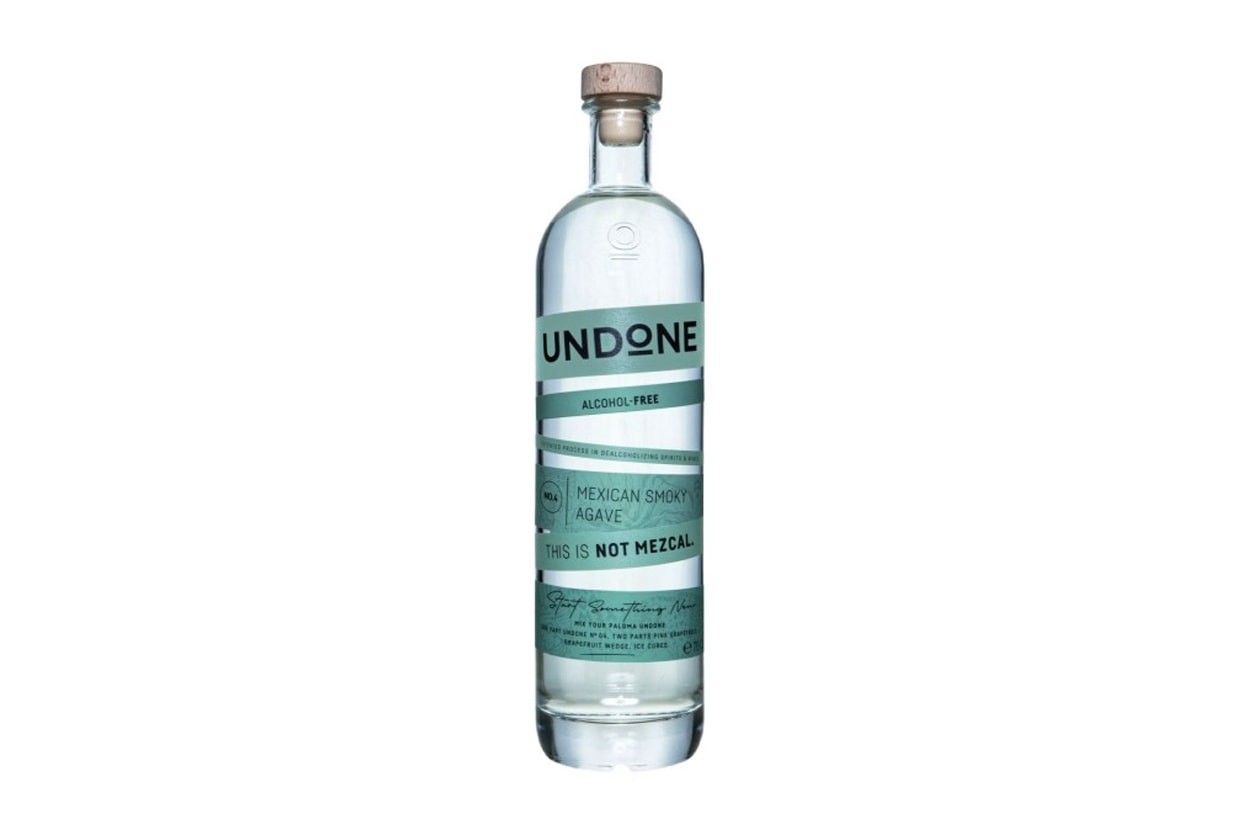Undone Mexican Smoky Agave mescal sense alcohol