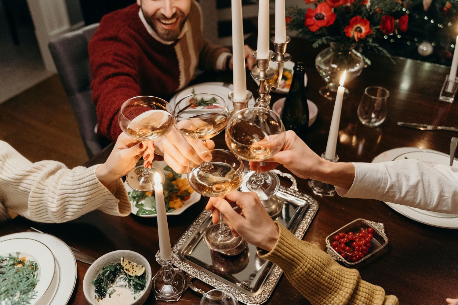 Cómo mantenerse sobrio en las celebraciones de Navidad
