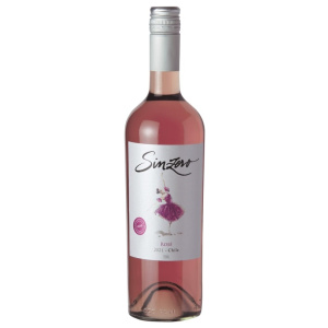 Sinzero Rosé vino rosado sin alcohol chileno