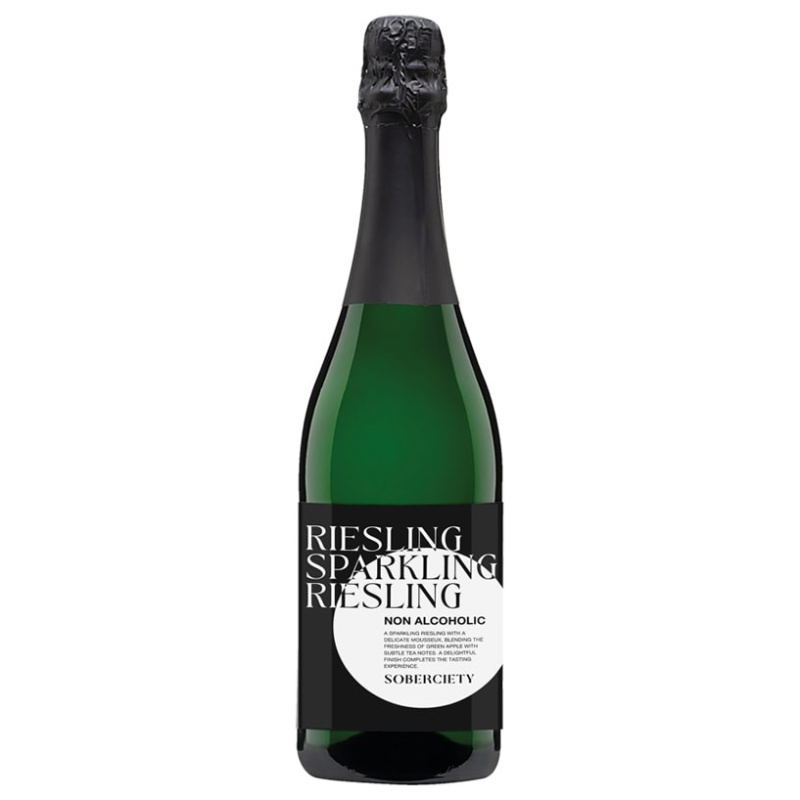 Soberciety Riesling Sparkling non-alcoholic sparkling wine