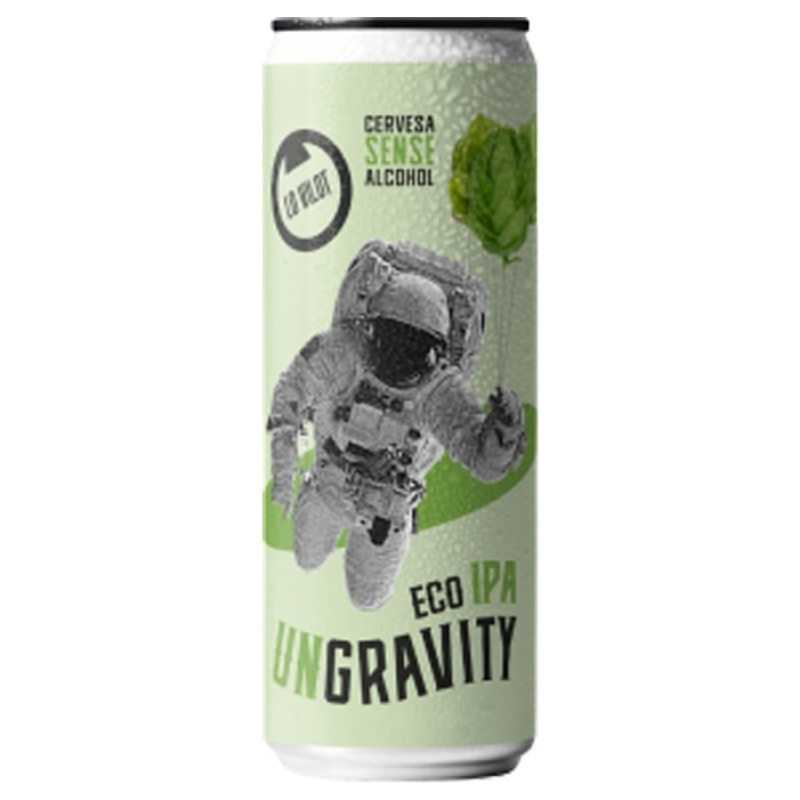 Lo Vilot Ungravity IPA Eco gluten-free alcohol-free beer organic