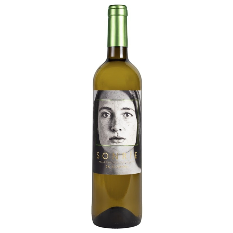 Sonrie Blanco vino sin alcohol blanco