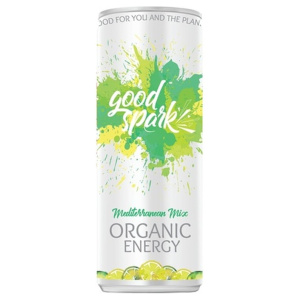Good Spark Mediterranean Mix beguda energètica orgànica sense alcohol citrica