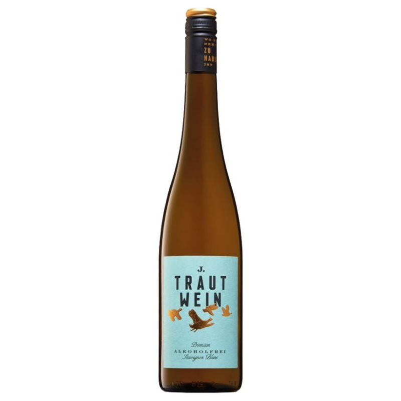 J. Traut Wein Sauvignon Blanc non-alcoholic white wine premium