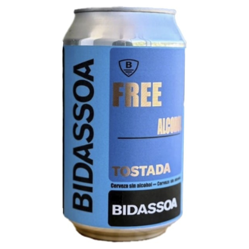 Bidassoa Free non-alcoholic brown beer